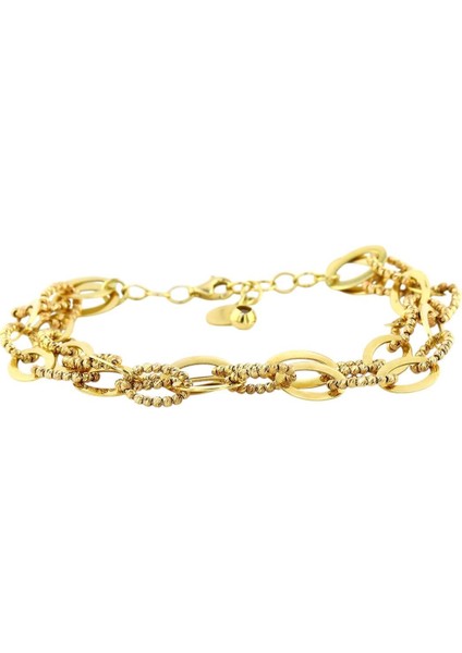 14 Ayar Altın Dorika Bileklik - 0198769
