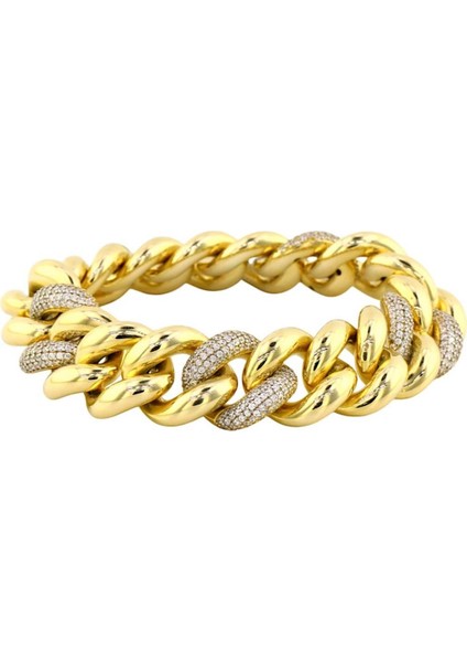 14 Ayar Altın Tasarım Bileklik - 0184985 fiyatları