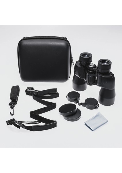 10X42 Profesyonel El Dürbünü – Büyük Mercek – Süper Netlik – 1000M/97M – Siyah