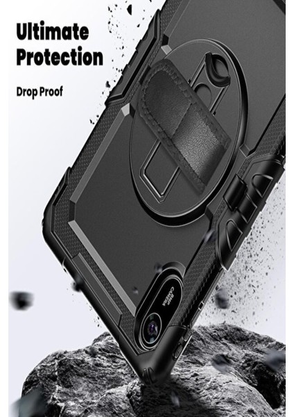 Xiaomi Redmi Pad 2 11 Inç 2025 Tablet Kılıfı Askılı Standlı Defender Yüksek Koruma Zırh Kapak indirimleri