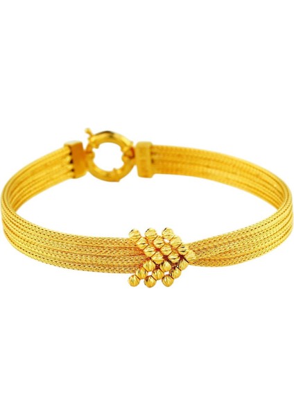 14 Ayar Altın Dorika Bileklik - 0199517