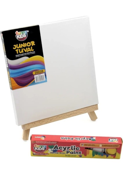 Art Craft Set 12 Production 17222 Tuval Seti