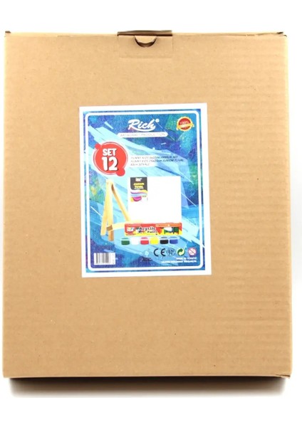 Art Craft Set 12 Production 17222 Tuval Seti fiyatları