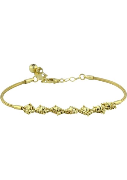 14 Ayar Altın Dorika Bileklik - F004593