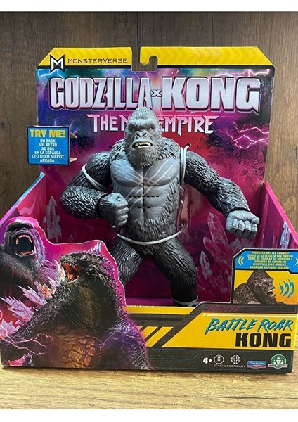 King Kong Dev Figür Oyuncak Kıng Kong Maymun Figür Sesli Ağzı Oynar Özer Figür King Kong Dev