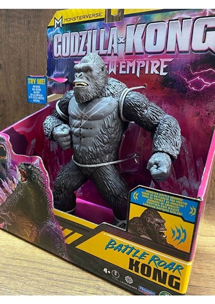 King Kong Dev Figür Oyuncak Kıng Kong Maymun Figür Sesli Ağzı Oynar Özer Figür King Kong Dev modelleri