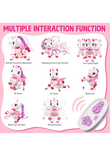 Sunmir Toys Exquisite Pets Pembe Unicorn SM05F modelleri