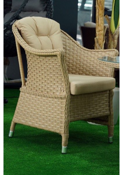 Mihenk Rattan 4 Kişilik Oturma Grubu 2+1+1 + Orta Sehpa fırsatları