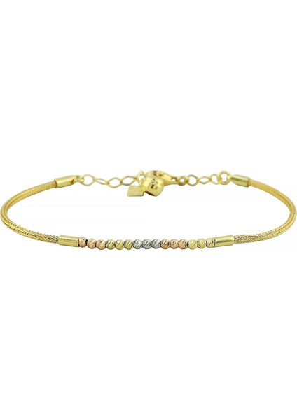 14 Ayar Altın Dorika Bileklik - F004575