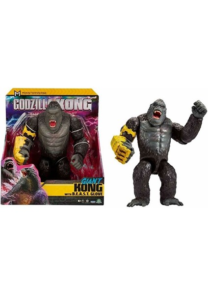 Godzilla x Kong With Beast Glove Dev Aksiyon Figürü 28 cm King Kong Figür Oyuncak Kong