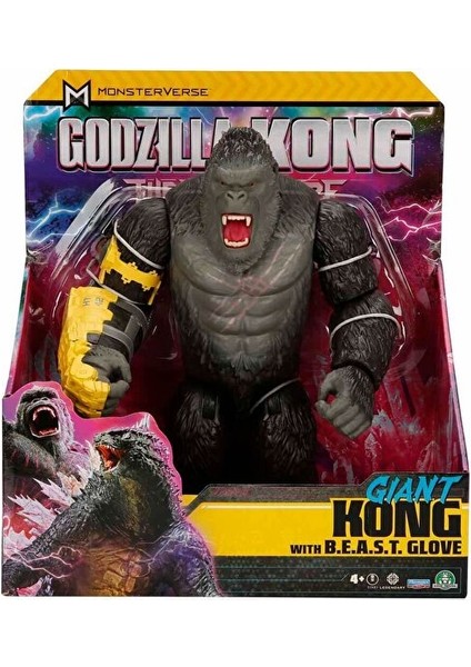 Godzilla x Kong With Beast Glove Dev Aksiyon Figürü 28 cm King Kong Figür Oyuncak Kong indirimleri