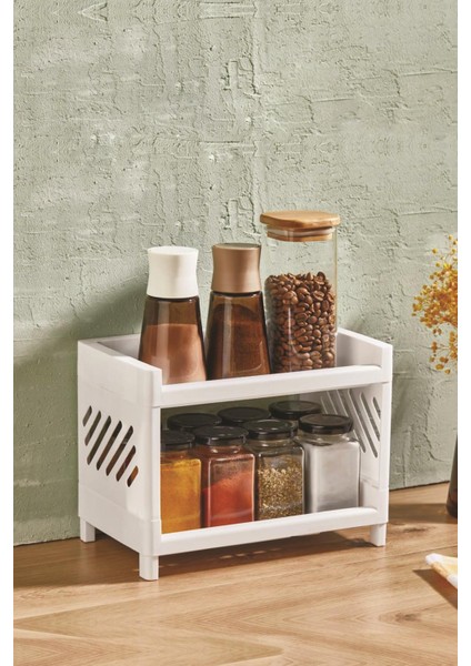 2 Katlı Tezgah Üstü Düzenleyici & Çok Amaçlı Raf & Organizer fiyatları