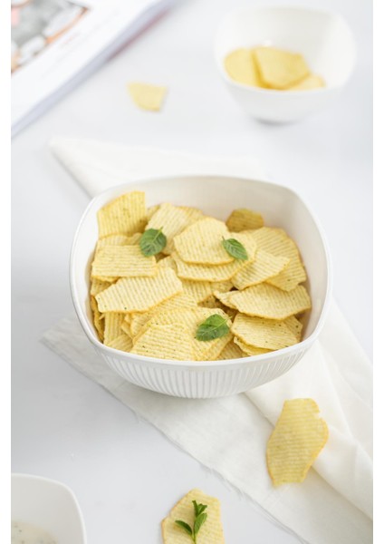 Akrilik Barok Beyaz Orta Boy Kare Meyve & Salata Kasesi & Karıştırma Kabı / 1,5 Lt (Cam Değildir) indirimleri