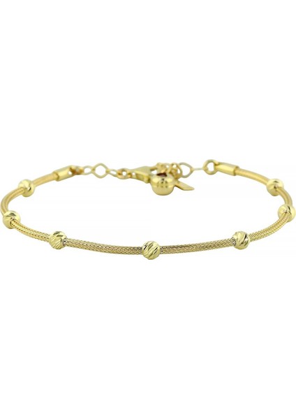 14 Ayar Altın Dorika Bileklik - F004583