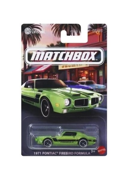 Matchbox Classic Muscle Cars 1971 Pontiac Firebird Formula JCG66