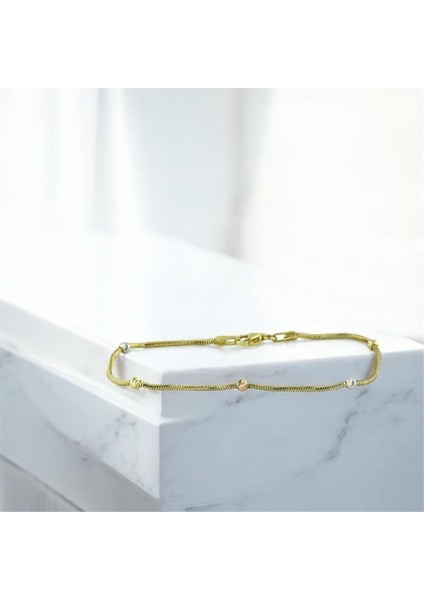 14 Ayar Altın Dorika Bileklik - 0202193 fiyatları