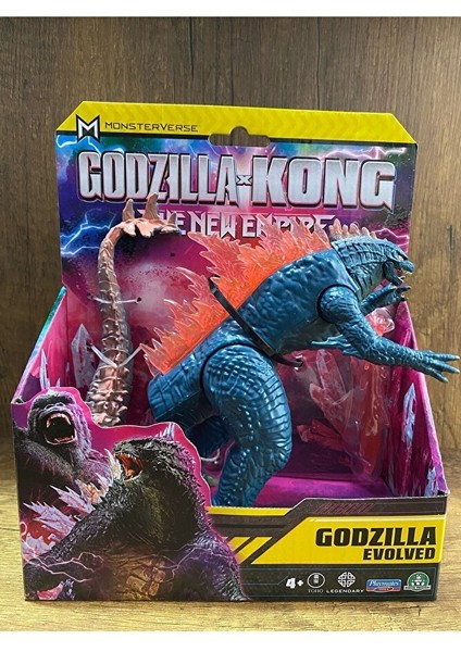 Godzılla Godzillave Kong Aksiyon Figür Godzilla Evolved 15 cm Oyuncak Godzılla Dinazor Evolved