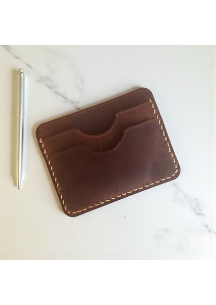 Gerçek Deri Kart Bölmeli Unisex Sharm Kartlık fiyatları