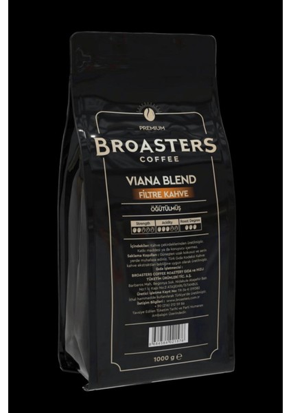 Viana Blend 1 kg Filtre Kahve fiyatları