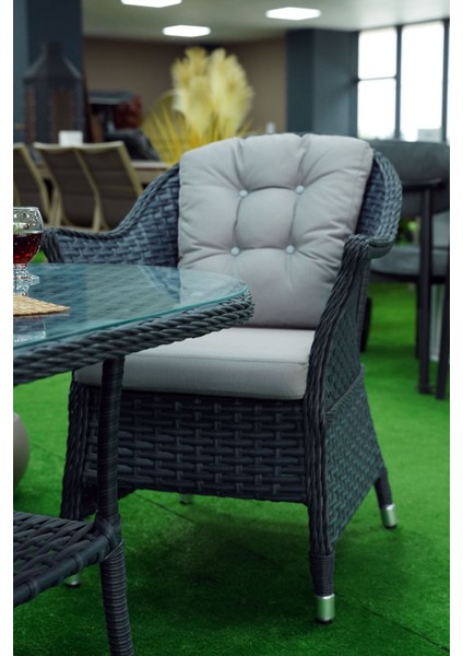 Mihenk Rattan 5 Kişilik Oturma Grubu 3+1+1 + Orta Sehpa fırsatları