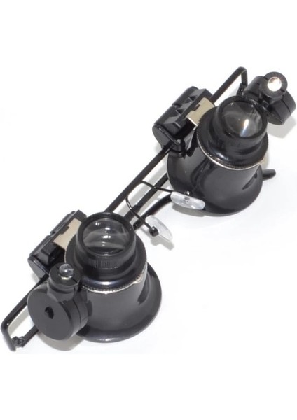 Gözlük Çıft LED Aydınlatma ,saat Onarımı Için Harika Büyüteç modelleri