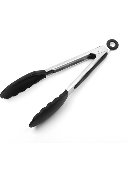 Kilitlenebilir Metal Saplı Silikon Maşa