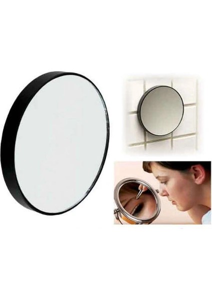 Vantuzlu Büyüteç Ayna