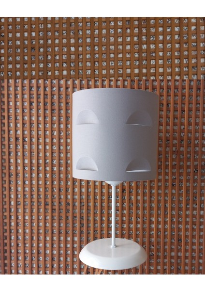 Gri Motifli 2.li Set M-767 Kumaş Kaplama Yatak Odası Genç ve Çocuk Odası Avize ve Abajur Takımı modelleri