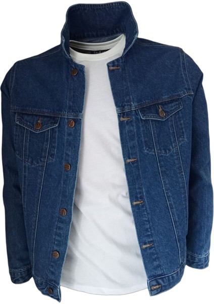 Erkek Kot Ceket / Mavi