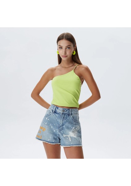 Onlibi Kadın Yeşil Bluz