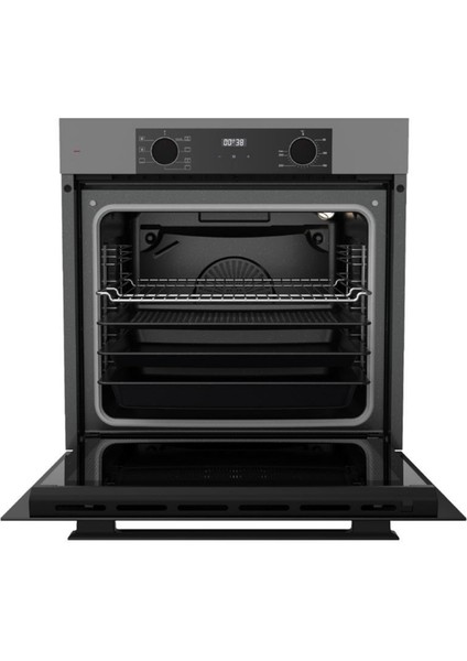 Fryart & Silentart Rim Sessiz Antrasit Gri Ankastre Set (D088-SA+ QEP63CPR + CS208-FA )