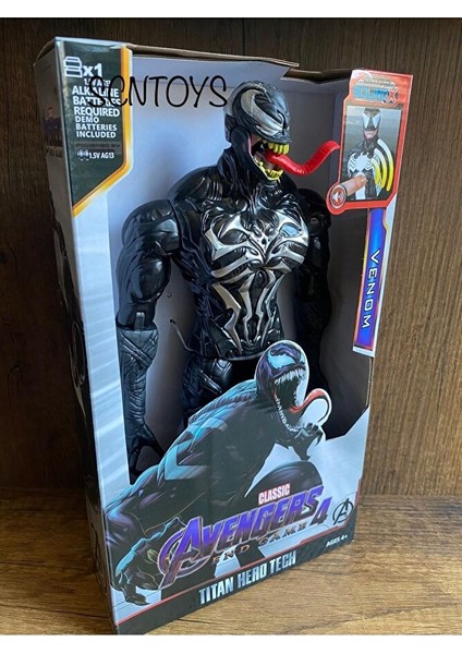 Venom The Amazing Spiderman Action Figür Oyuncak Işıklı Sesli 29 cm Oyuncak Venom Figür fiyatları