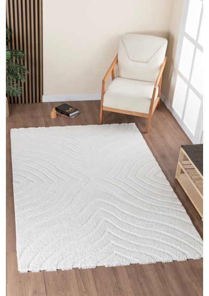 Norway Vl Bukleli Premium Yumuşak Peluş Post Iskandinav Oturma Odası Salon Halısı modelleri