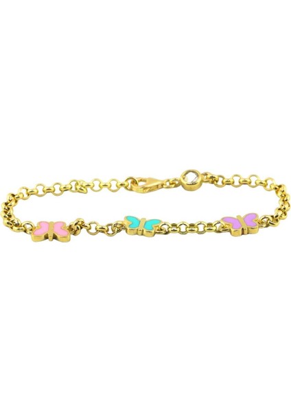 14 Ayar Altın Çocuk Bileklik - 0182547 modelleri