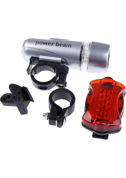 Bisiklet Ön ve Arka Lamba Seti Multi Fonksiyonlu - Gri modelleri