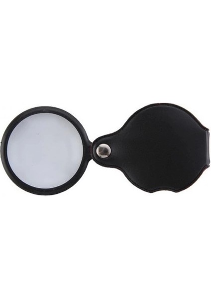 5X50MMMINI Büyüteç,cepte Taşınan,optik Katlanabilir Deri KAPLAMAXX1051 fırsatları