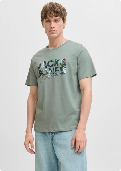 Jack&jones 12278523 Jjgeolas Tee 0 Yaka Kısa Kol Tsh fiyatları