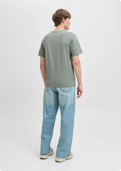 Jack&jones 12278523 Jjgeolas Tee 0 Yaka Kısa Kol Tsh modelleri