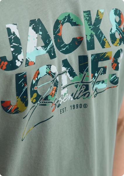 Jack&jones 12278523 Jjgeolas Tee 0 Yaka Kısa Kol Tsh indirimleri