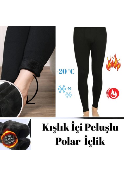 Kadın Içi Peluşlu Kürklü Tayt Termal Içlik fırsatları