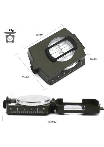 Çok Fonksiyonlu Profesyonel Askeri Pusula fırsatları