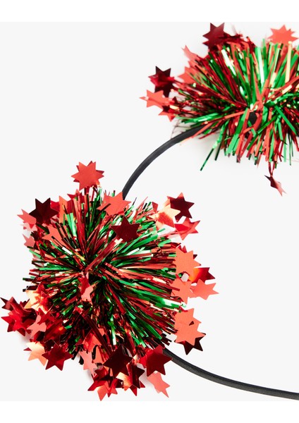 Ponpon Detaylı Yılbaşı Tacı modelleri