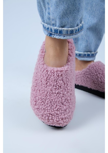 (Orlina) Kadın Tedy Sabo Platform Pembe Terlik indirimleri