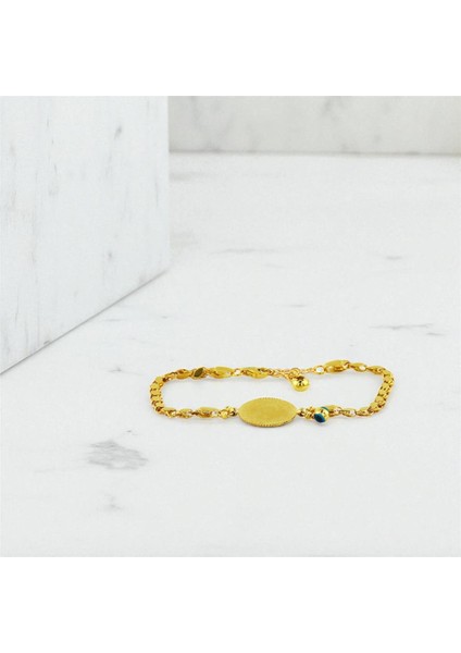 14 Ayar Altın Çeyrekli Bileklik - 0199521 fiyatları