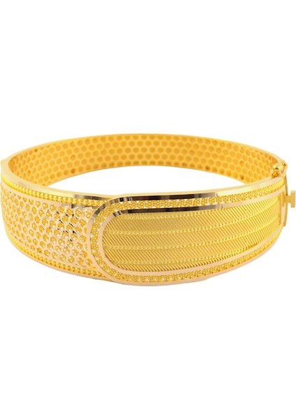 14 Ayar Altın Tasarım Bilezik - 0180784 modelleri