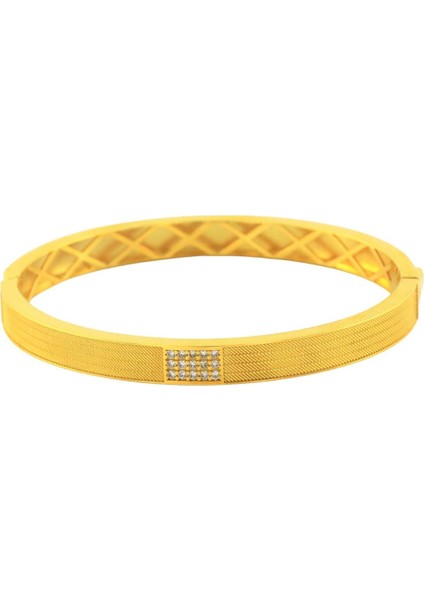 14 Ayar Altın Tasarım Bilezik - F003141 modelleri