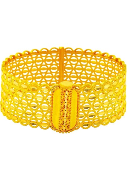 22 Ayar Altın Tasarım Bilezik - 0194481 modelleri