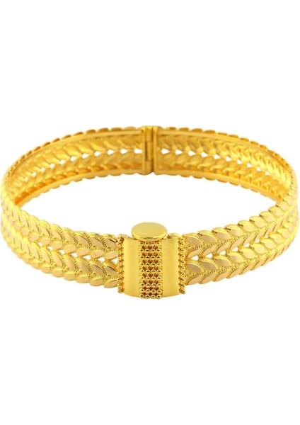 22 Ayar Altın Tasarım Bilezik - F004223 modelleri