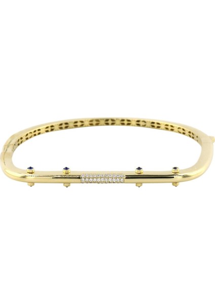 14 Ayar Altın Tasarım Bilezik - 0195055 modelleri