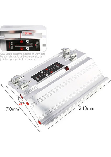 45 Derece Açı Kesme Makine Destek Taş Yapı Için Seramik Karo Kesici Pah Dağı Köşe Kesme (Yurt Dışından) fiyatları